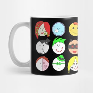 DC Rogues Gallery of Supervillains Mug